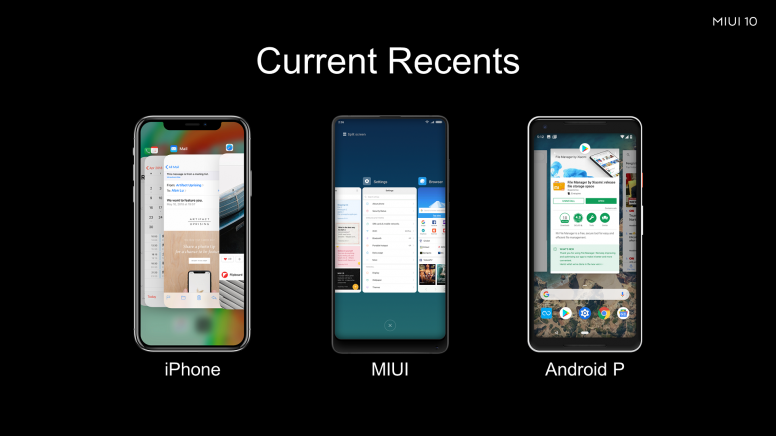 Meet The New Miui 10 Recents: A Vertical Rebuilt - Miui General - Xiaomi  Community - Xiaomi