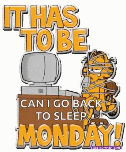 Back To Work Monday Gif - Back To Work Monday Garfield - Discover & Share  Gifs