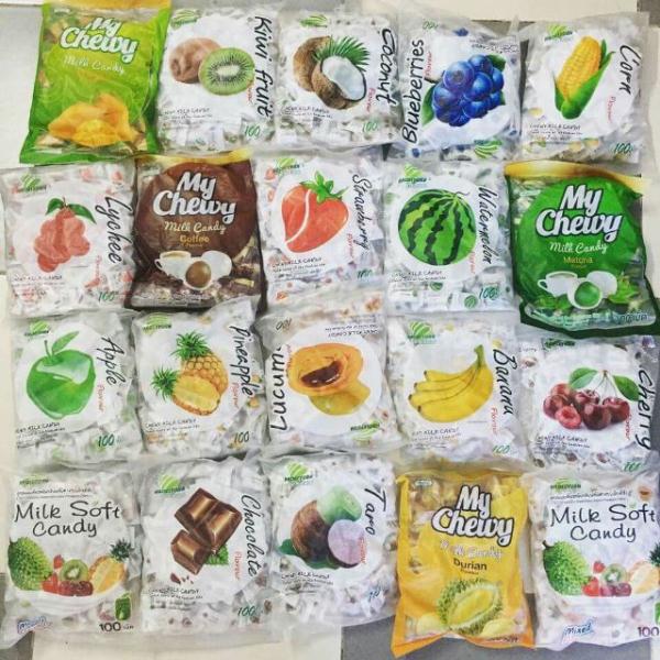 Kẹo My Chewy Milk Candy Thái Lan Các Vị 360G 24/1