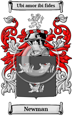 Newman Name Meaning, Family History, Family Crest & Coats Of Arms