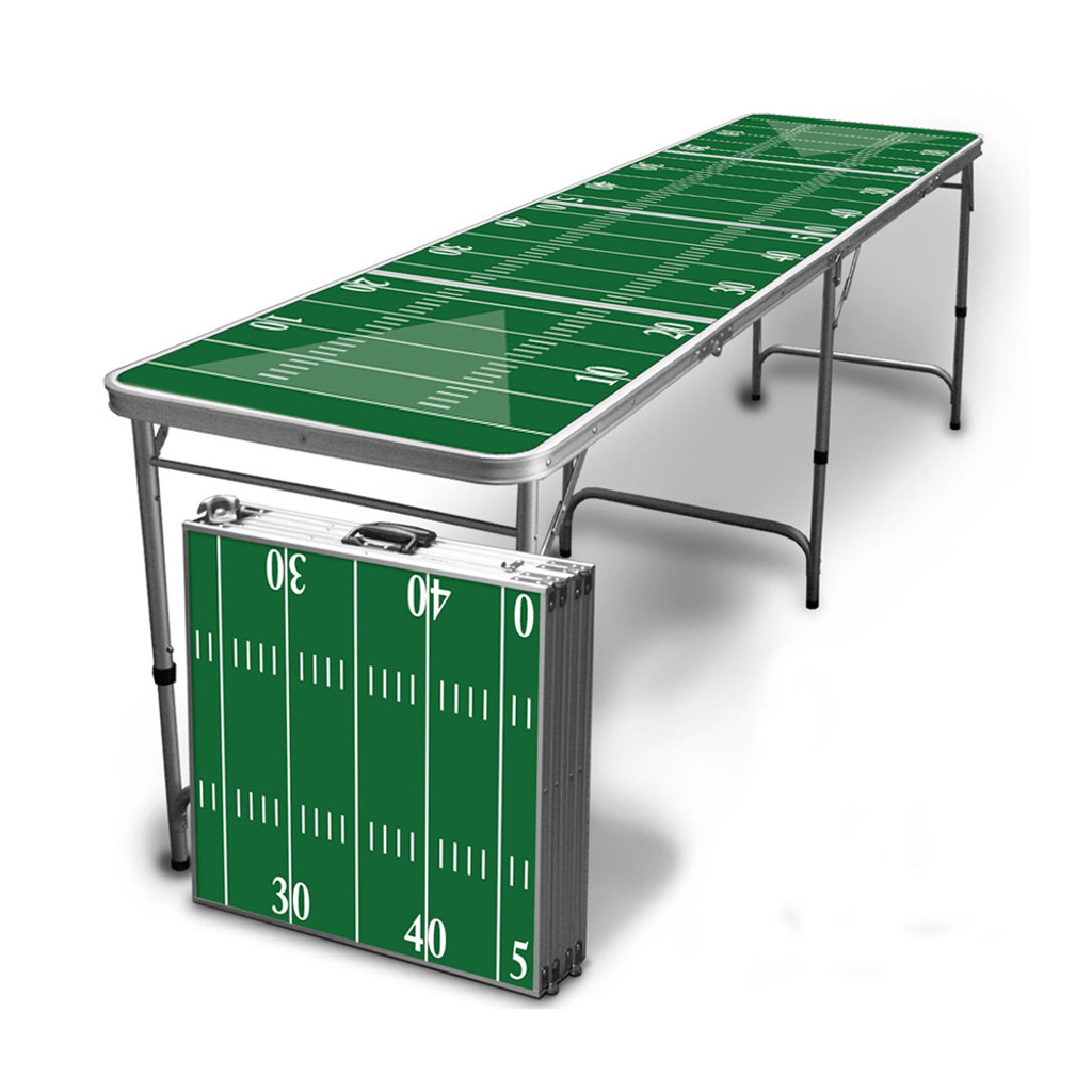Football Field Beer Pong Table - Pong University