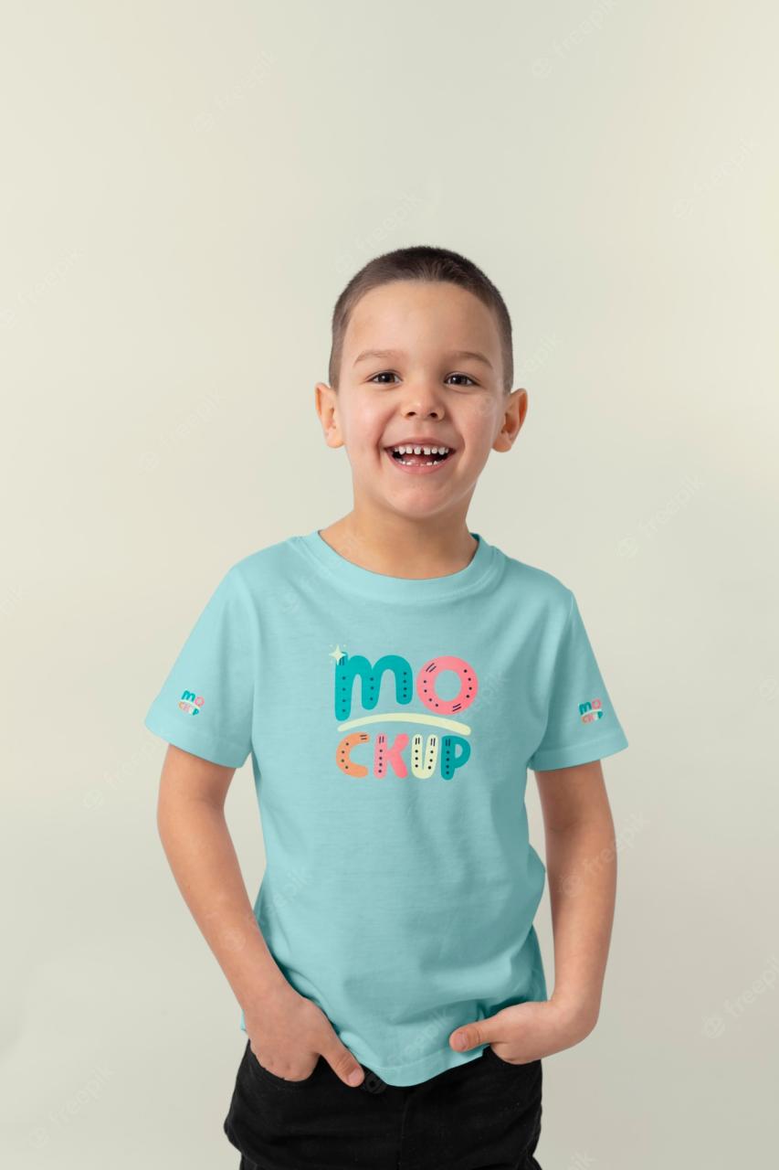 Kids T Shirt Mockup - Free Vectors & Psds To Download