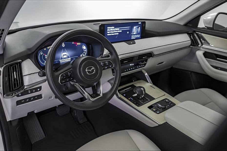 All New Mazda Cx-60 Interior - Youtube