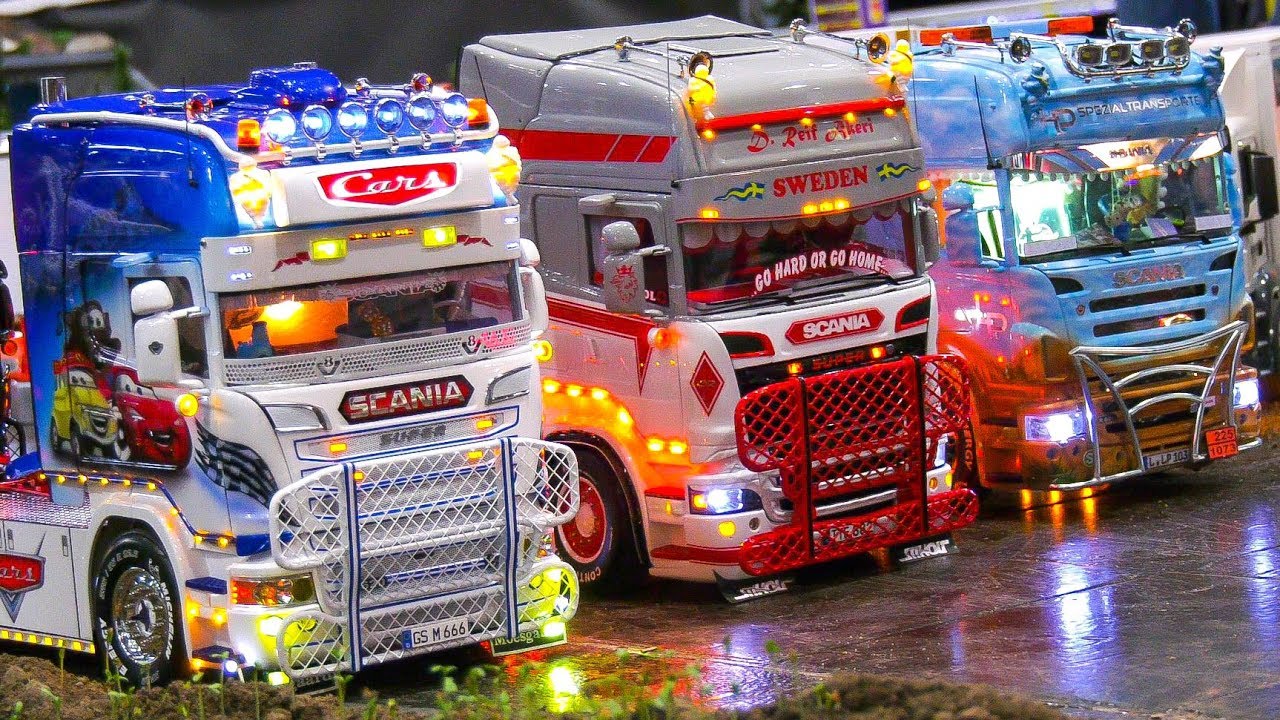Mega Rc Truck Collection!! Great Rc Model Trucks, Rc Show Trucks, Rc Fire  Trucks - Youtube