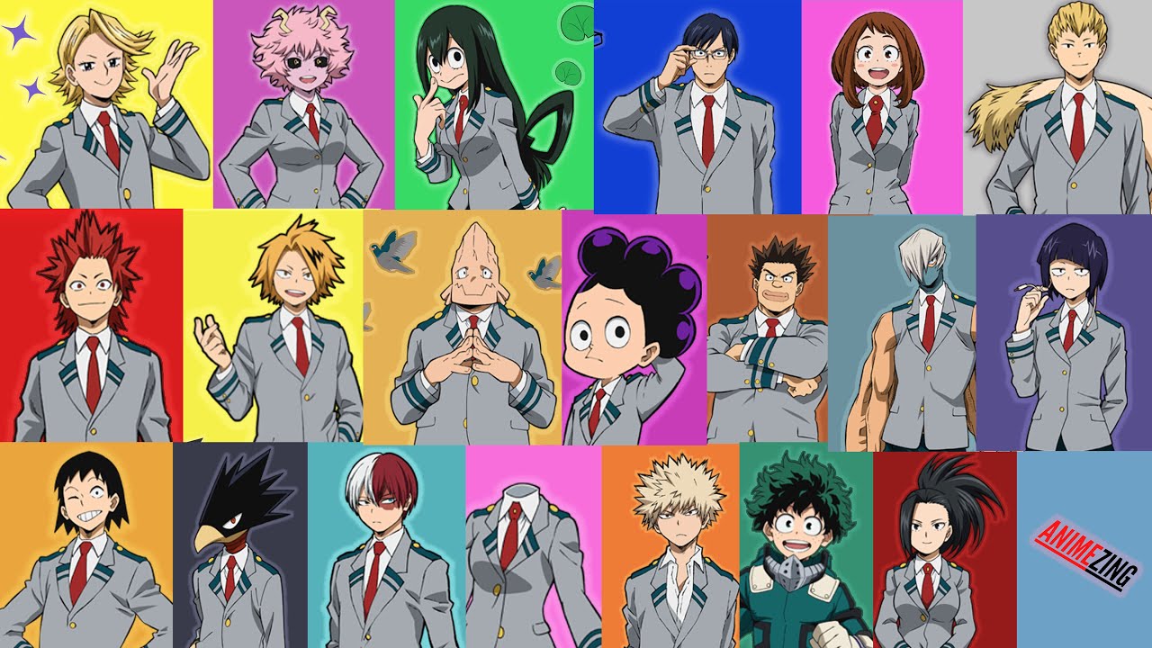 My Hero Academia | Class 1A Quirks - Youtube