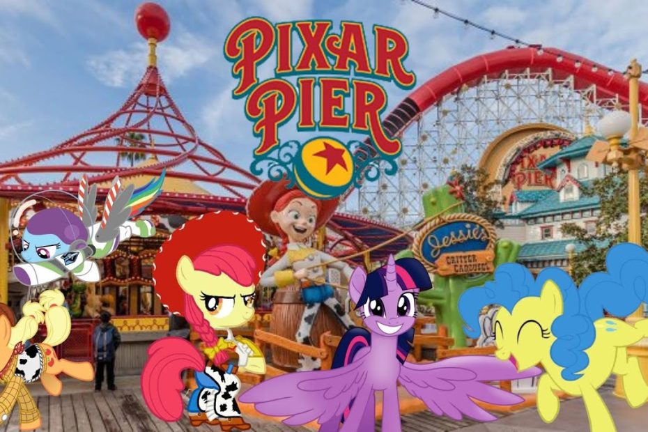 My Little Pony Vacation 2 The Amusement Adventure: Pixar Pier - Youtube