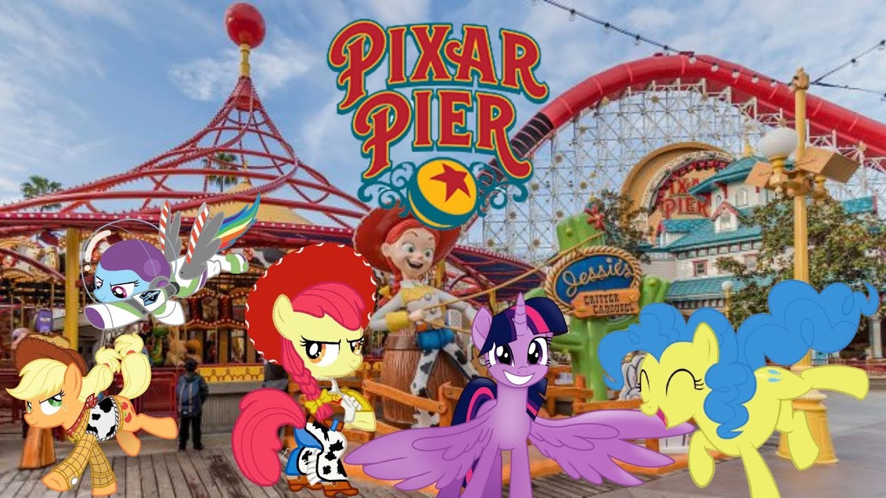 My Little Pony Vacation 2 The Amusement Adventure: Pixar Pier - Youtube
