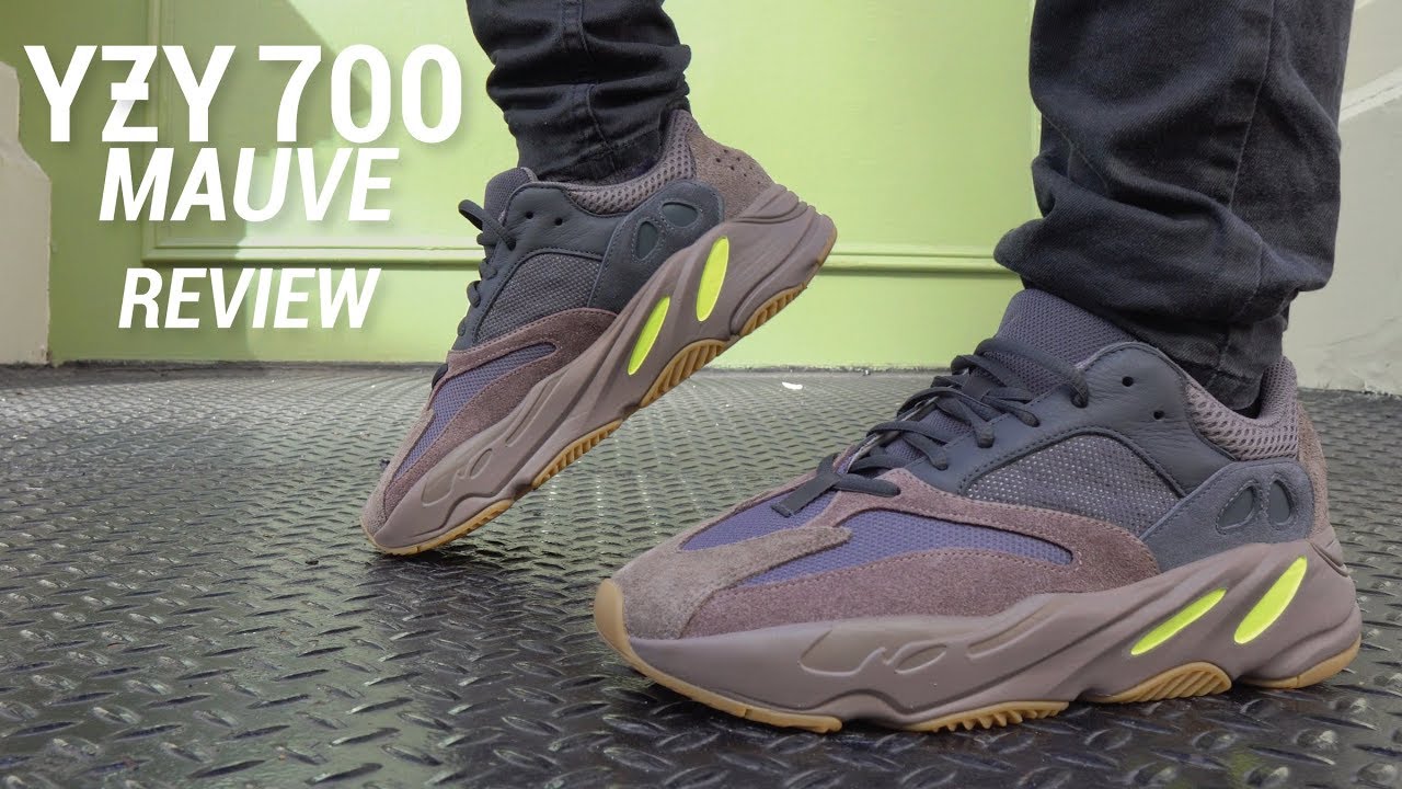 Adidas Yeezy Boost 700 Mauve Review & On Feet - Youtube